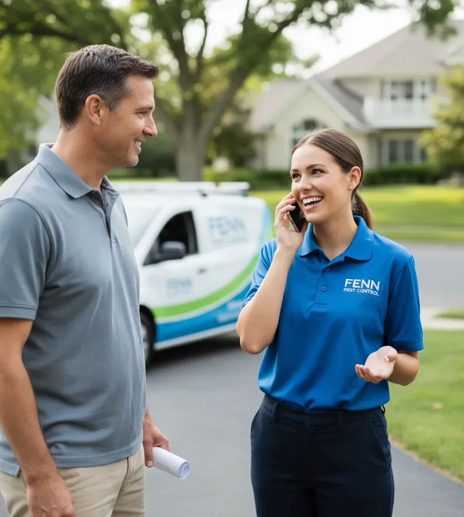Fenn Pest Control customer support in Earlham